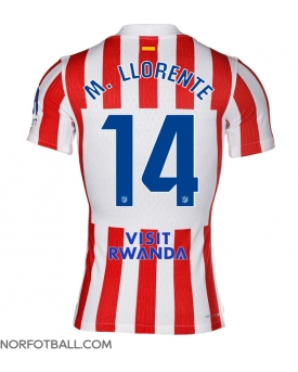 Billige Fotballdrakt Atletico Madrid Marcos Llorente #14 Replika Hjemmedrakt 2025-26 Kortermet